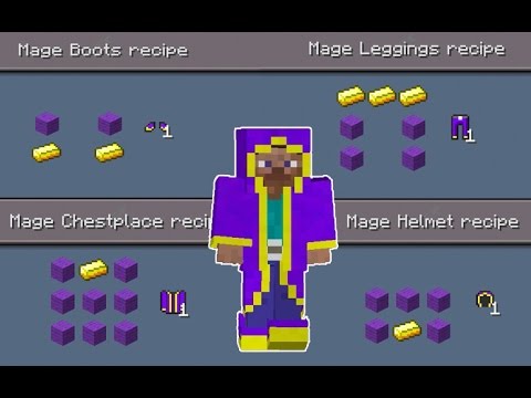 Minecraft PE Become a WIZARD!