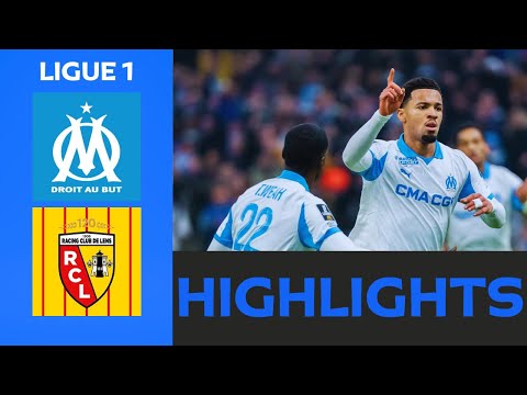 Marseille - Lens | 3-1 | Highlights | Ligue 1 2025-26 | marseille lens