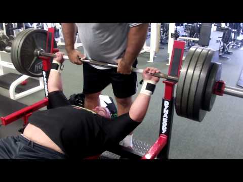 Ryan Clark with 460 on my new DynaBody super bench.