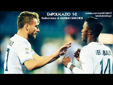 EMPOLI-LAZIO 1-2 - Radiocronaca di Massimo Barchiesi (18/2/2017) da Rai Radio 1