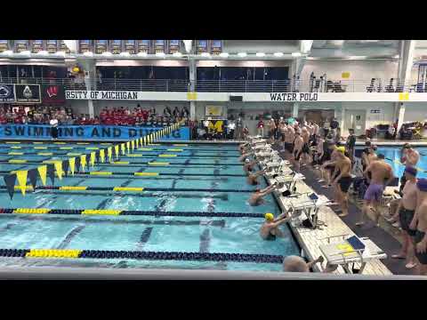 2023 BIG 10 200 MEDLEY RELAY BATTLE! OSU VS UofM