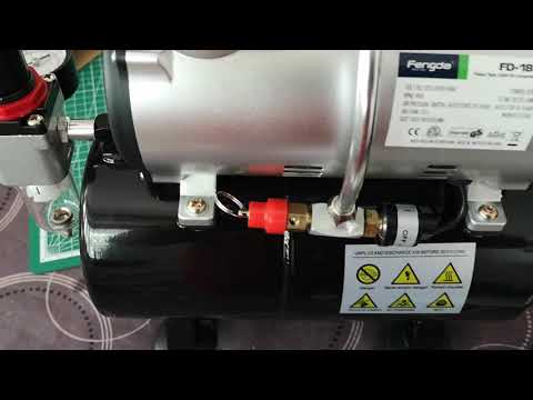Airbrush Compressor - Fengda fd-186 - Clicking noise