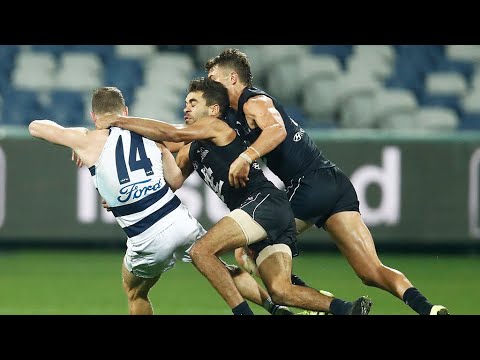 Last Two Minutes | Geelong v Carlton | Round 3, 2020 | AFL