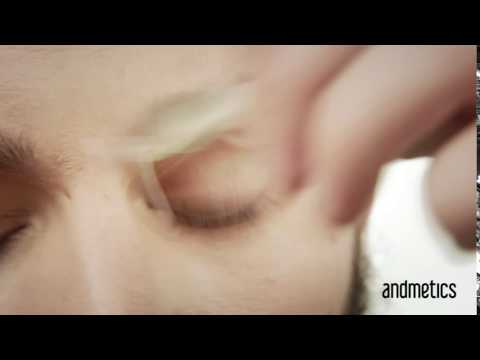 andmetics - BROW Wax Strips MEN