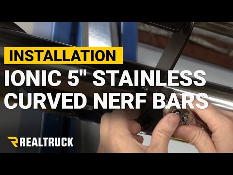 How to Install Ionic 5\" Stainless Curved Nerf Bars on a 09-18 Ram 1500