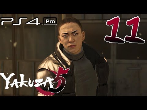 Yakuza 5 HD Remaster (PS4 PRO) Gameplay Walkthrough PT 11 - (Taiga Saejima) Ch. 3: Frozen Roar