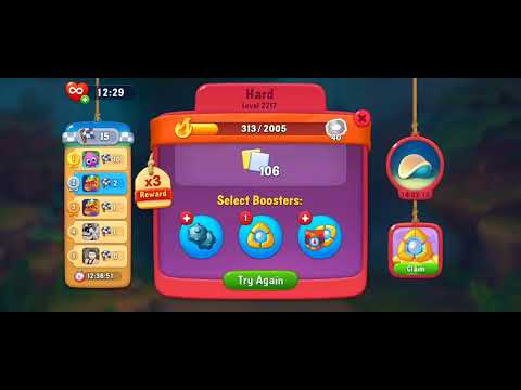 Fishdom 2,217 level completed #mobilegamer