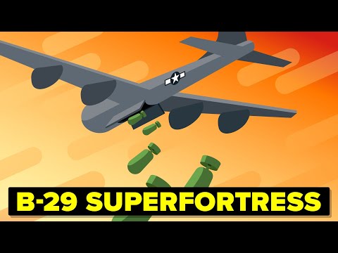 The WWII Flying Superfortress - B-29