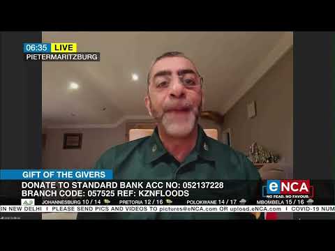 Gift of the Givers speaks on KZN Floods