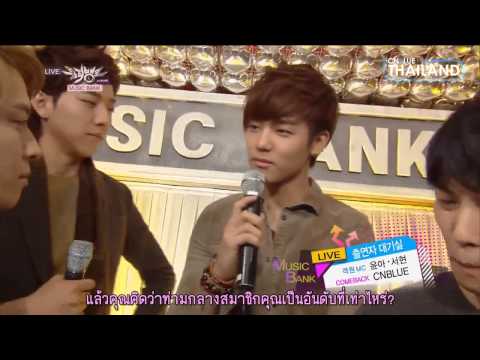 [CNB ThaiSub] 130118 CNBLUE & Seohyun+YoonA in Music Bank Waiting Room