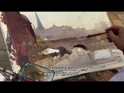 Pintando Con Pasion en Amberes: Alvaro Castagnet