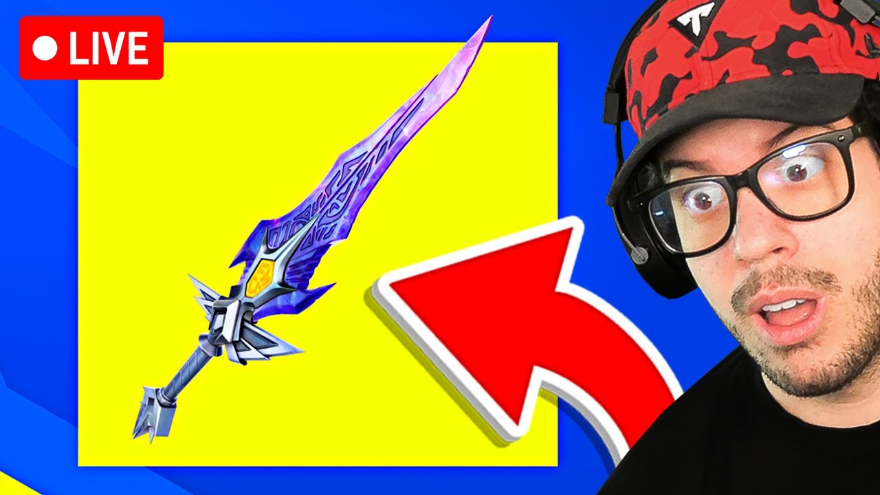 🔴 LIVE! - The BLADE OF CHAMPIONS Tournament in Fortnite!