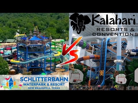 Kalahari vs. Schlitterbahn: The Ultimate Water Park Showdown