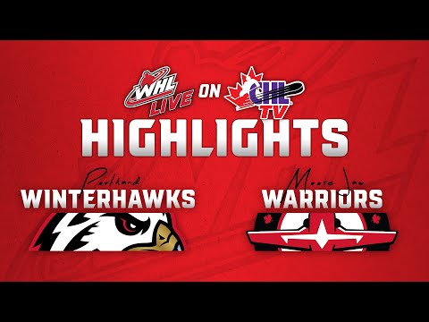 Portland Winterhawks at Moose Jaw Warriors 1/17 | WHL Highlights 2024-25