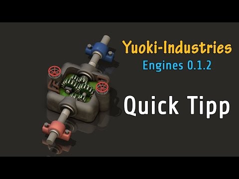 Factorio - Yuoki-Industries Addon Engines 0.1.2 - Help for Gearbox, Transmission Shaft
