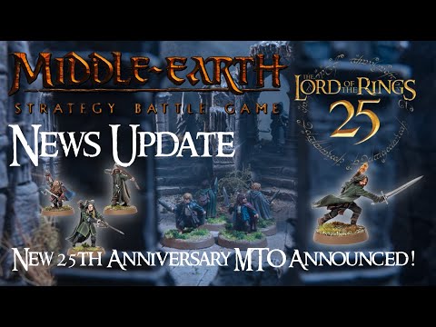 25. Jubiläum von "Die Gefährten" – jetzt auf Bestellung erhältlich! Neuigkeiten zu Mittelerde-SBG!