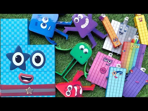 Looking for Numberblocks NEW 500 400 Puzzle Tetris Space ASMR  | Numberblocks Satisfying Video