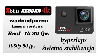 Video thumbnail for XBLITZ Reborn 4K 30 fps wodoodporna kamera akcji o wielu możliwościach test review by ALTERTEAM
