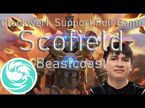 Dota 2 Pro Support Full Games - Clock Pos 4 - Beastcoast Scofield