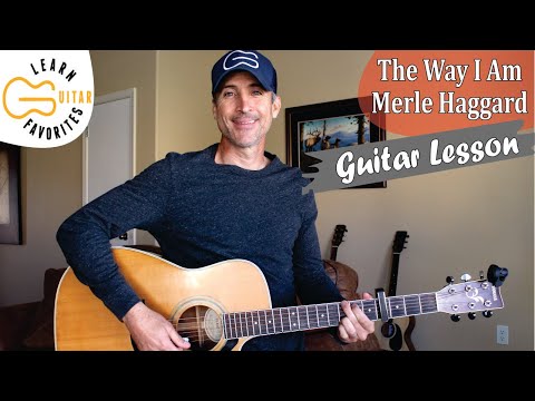 The Way I Am - Merle Haggard - Guitar Lesson | Tutorial