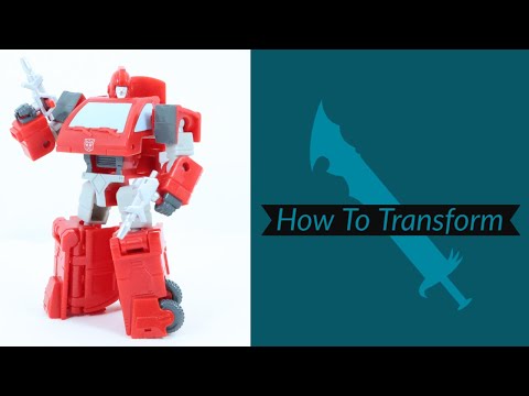 How To Transform: Transformers Studio Series Core Class Ironhide