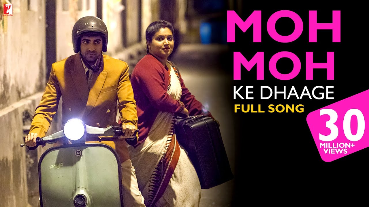 Moh Moh Ke Dhaage| Papon Monali Thakur Lyrics