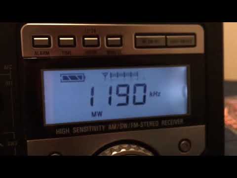 Seattle, Washington Nighttime AM Bandscan - August 22, 2019