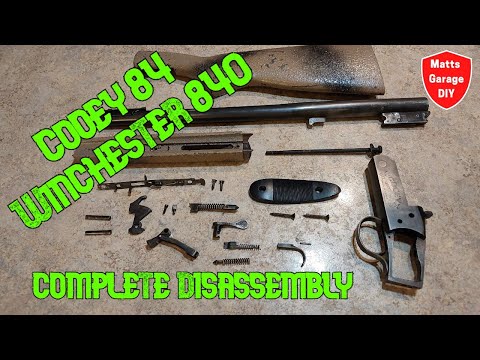 Winchester 840 / Cooey 84 complete teardown