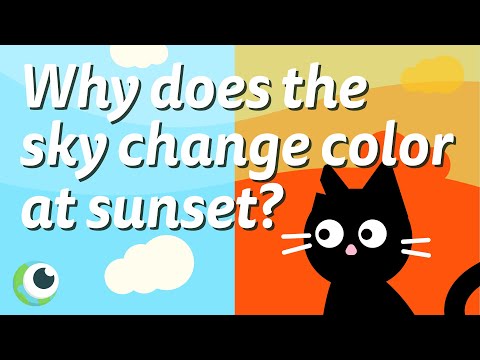 美しい科学 - 夕暮れ時に空の色が変わるのはなぜ？ (Beautiful Science - Why does the sky change color at sunset?)