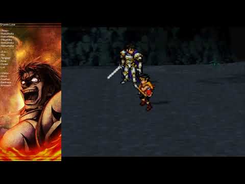 Luca Blight defeated by squirrel army unite - Suikoden II