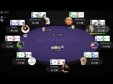 Titans Event $5K C. Darwin2 | SerVlaMin | botteonpoker - Final Table Replay
