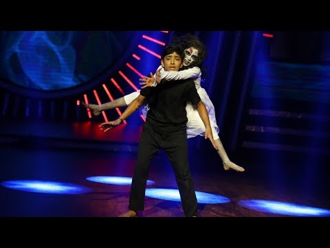 D4 Junior Vs Senior l Saniya 'the bhooth' I Mazhavil Manorama