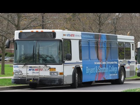 NFTA Metro Ride Route 12A Inbound Bus 2218 - 2002 Gillig Advantage