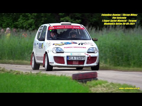 Falandysz D./ Chrzan M. - Fiat Seicento - I Super Sprint Mielecki - Targum Wadowice Górne 30-05-2021