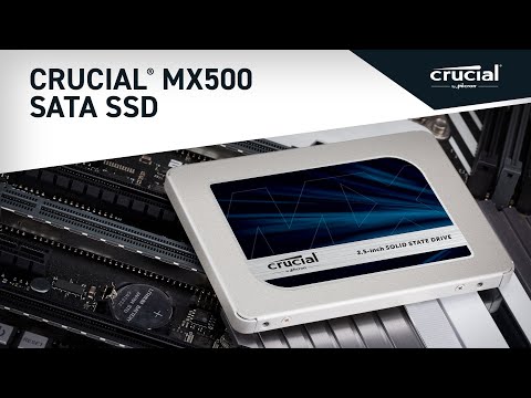 Crucial MX500 2 TB 3D NAND SATA 2,5-Zoll 7 mm (mit 9,5 mm