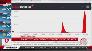Xfinity internet outages reported across Bay Area
