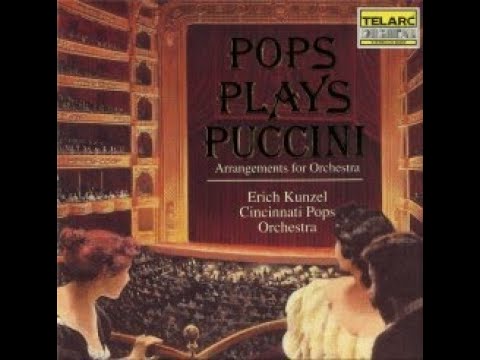ERICH KUNZEL CINCINNATI POPS ORCHESTRA - Pops plays Puccini - CD 1991