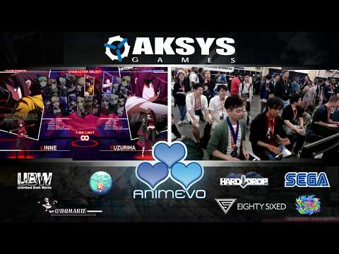 AnimEVO 2019 - UNIST "NA/EU VS JP" Exhibitions - Hiari (Linne) VS  Kure (Yuzuriha)