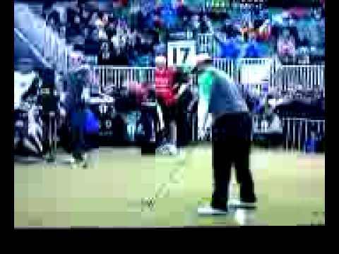 Tiger Woods 2010 British Open 17th hole St. Andrews