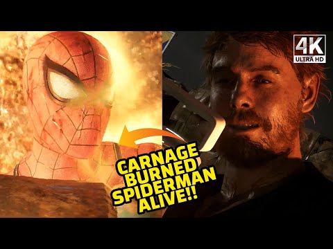 Spider-Man meets Carnage Scene in Marvel's Spider Man 2 (4K60FPS 2023)