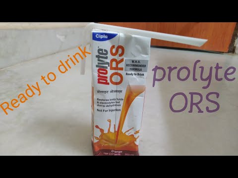 Prolyte ORS Drinking || Ready to drink cipla prolyte ors