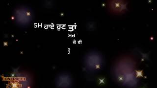 Hanju _ Arsh Maini _ New Punjabi black background 