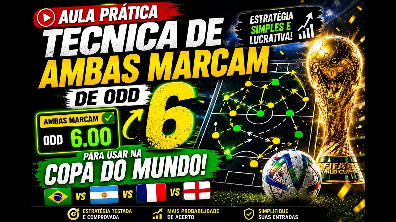 COPA DO MUNDO: COMO PEGAR ODD 6 EM AMBAS MARCAM
