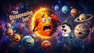 The Disappearing Sun! | #aumsum #kids #science 