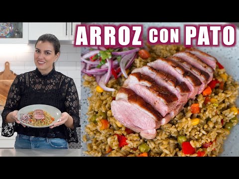 Peruvian Rice with Duck (Arroz con Pato) THE BEST RICE RECIPE | Eating with Andy