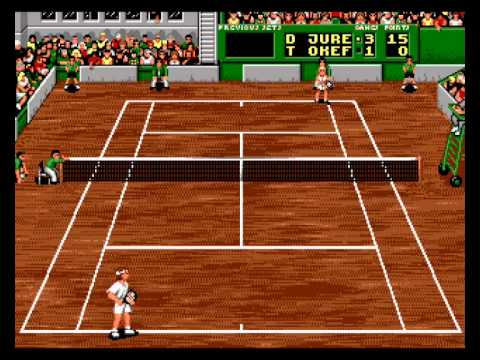 Pete Sampras Tennis Megadrive