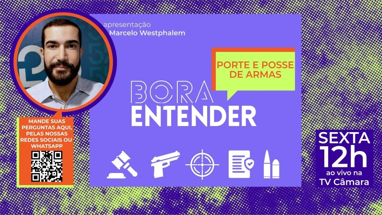 Porte, posse e comercialização de armas - 23/08/2024 #BoraEntender