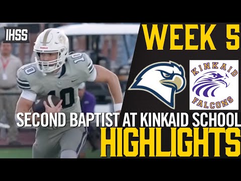 Kinkaid vs. Second Baptist High School Football Highlights