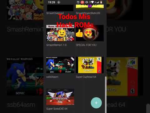 Todos Mis Hack ROMs de Nintendo 64 en Mi teléfono Android 😍😎👍