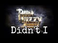 THIN LIZZY - Didn't I (Lyric Video)